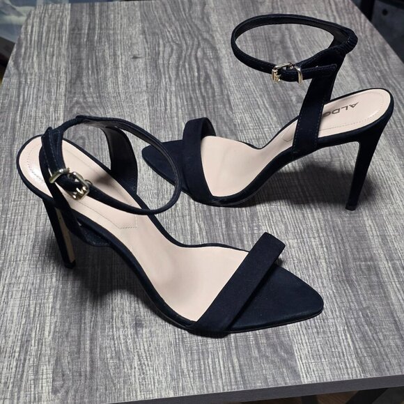 Aldo Shoes - Aldo Strappy Pointed Toe High Heels - Size 8 Worn